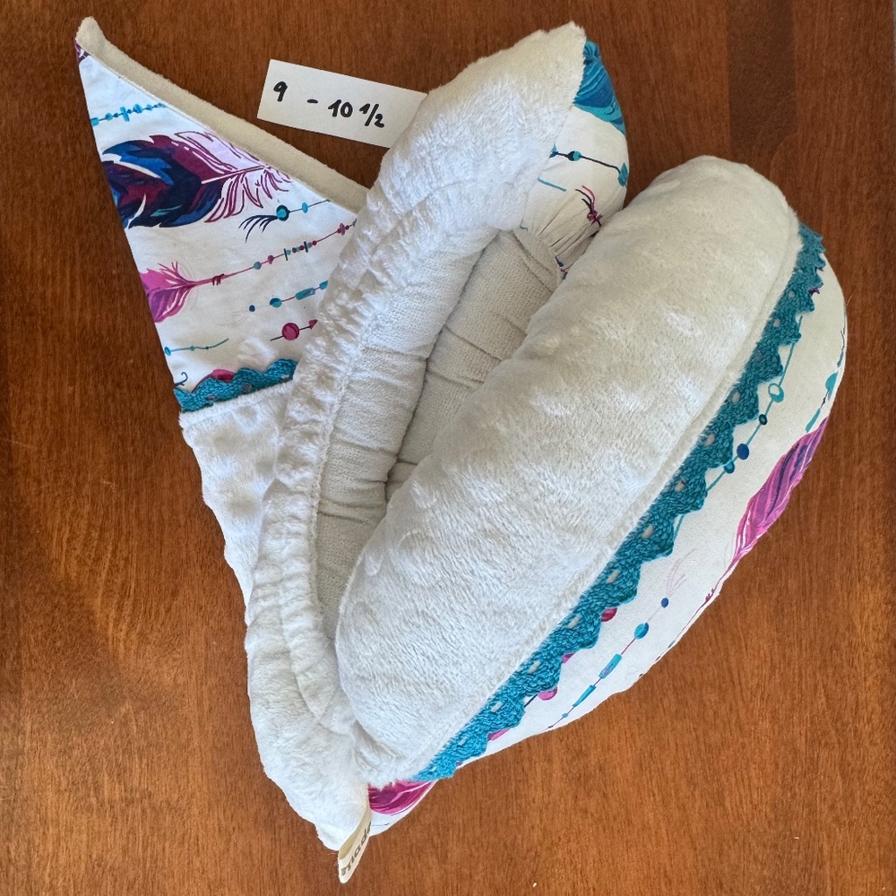 Figure skating soakers - hand made